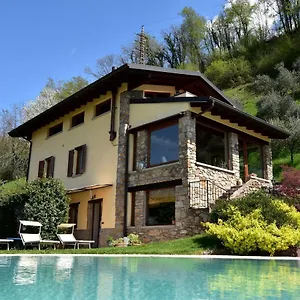 Appartement In With Pool Garden And View, Pisogne